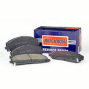 Borg & Beck Front Brake Pad Set - BBP2342 fits Chrysler Grand Voyager 09/11-