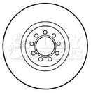 Key Parts Brake Disc Pair  - KBD4711 fits Iveco Daily 06-