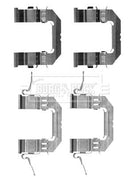 Borg & Beck Fitting Kit -  Pads  - BBK1244 fits Nissan Pathfinder 05-