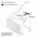 Borg & Beck Turbo Hose  - BTH1077 fits VAG Altea,Octavia,Caddy 1.9TDi