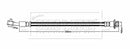 Borg & Beck Brake Hose  - BBH8876 fits Qashqai II J11 2013-,Kadjar HA,HL 2015-