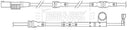 Borg & Beck Wear Lead  - BWL3116 fits L'Rover R'Rover Sport 5.0 09-