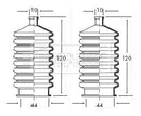 Borg & Beck Steering Gaiter Kit  - BSG3015 fits Rover Group