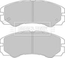 Borg & Beck Brake Pad Set - BBP1485 fits Isuzu Trooper 3/92-02/06