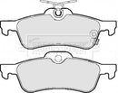 Borg & Beck Rear Brake Pad Set - BBP2109 fits Toyota Yaris II 05-