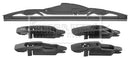 Borg & Beck Wiper Blade Rear  - BW10R fits Rear Wiper Blade 10