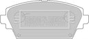 Borg & Beck Brake Pad Set -  BBP1811 fits Nissan Almera,Primera 02-