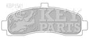 Key Parts Brake Pad Set - KBP1541 fits Nissan Micra 93-