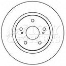 Key Parts Brake Disc Pair  - KBD4607 fits Suzuki Grand Vitara 05-