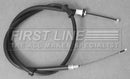 First Line Brake Cable- RH Rear - FKB3200 fits Fiat Panda (Drums) 02/2012-