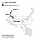 Borg & Beck Turbo Hose  - BTH1182 fits VAG Touareg 2.5D 03-10