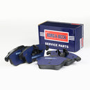 Borg & Beck Front Brake Pad Set - BBP2556 fits Jaguar XE (316mm Disc) 03/15-