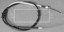 Borg & Beck Brake Cable LH & RH - BKB3371 fits Fiat Doblo 1.6 Bipower SWB 10-