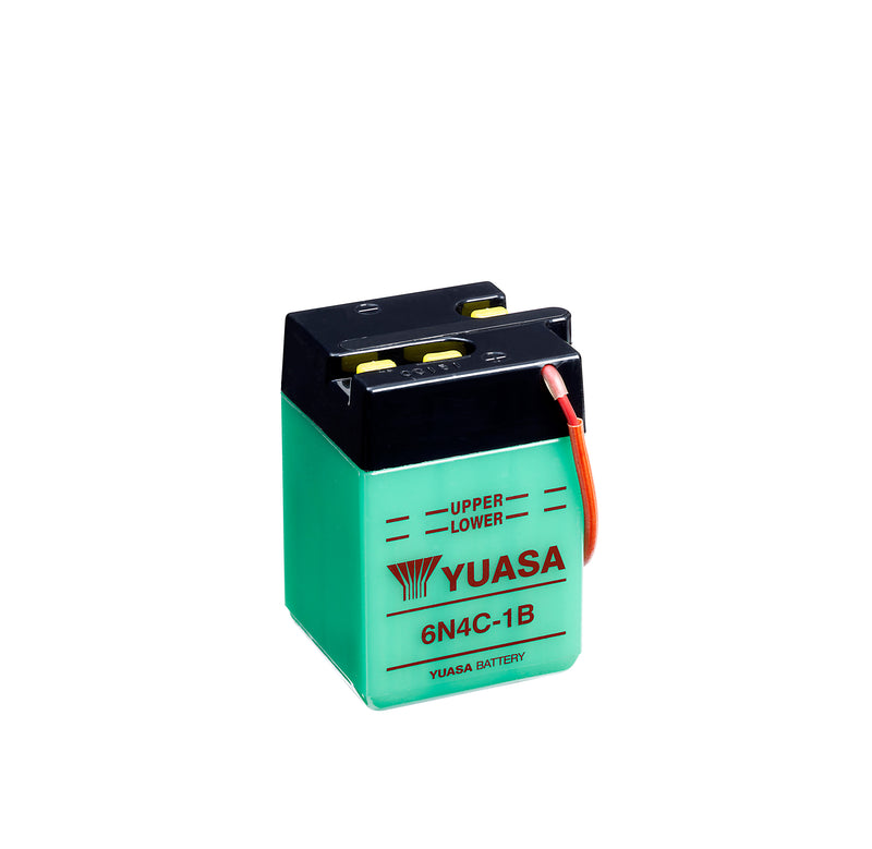 6N4C-1B (DC) 6V Yuasa Conventional Battery (5470980341913)