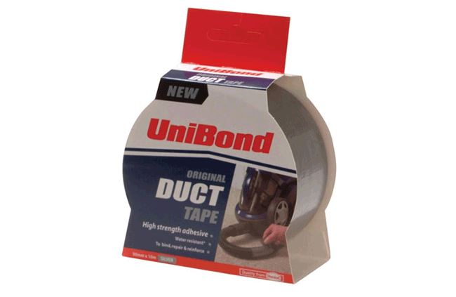 Unibond 1667762 Duct Tape Silver 50mm x 50m
