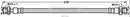 Borg & Beck Brake Hose  - BBH7926 fits Hyundai H-1 Travel (TQ)