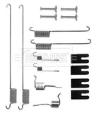 Borg & Beck Fitting Kit -  Shoes  - BBK6275 fits L'Rover Freelander 98-00