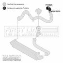 First Line Turbo Hose  - FTH1525 fits RR Evoque 2.0 16V