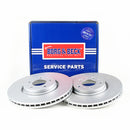 Borg & Beck Brake Disc Pair  - BBD4389 fits Volvo XC90 02-