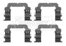 Borg & Beck Fitting Kit -  Pads  - BBK1342 fits Nissan Patrol (Y61) 00-10