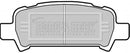 Borg & Beck Brake Pad Set -  BBP1705 fits Subaru Impreza WRX Turbo 98-02