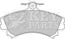 Key Parts Brake Pad Set - KBP1458 fits Mit Carisma/Proton/Vol S40/V40