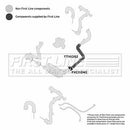 First Line Turbo Hose  - FTH1382 fits GM 1.3 D Z13DTH 02-06