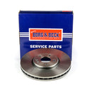 Borg & Beck Brake Disc Single  - BBD6196S fits E Class E430 97-03