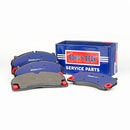 Borg & Beck Brake Pad Set - BBP2635 fits Boxster 2.7, 3.4 04/12-