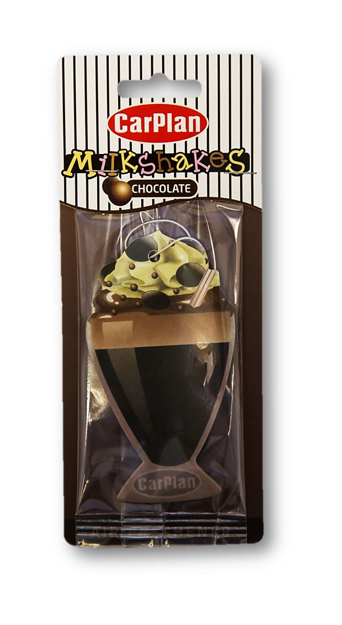 CarPlan Milkshake Air Freshener - Chocolate