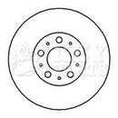 Key Parts Brake Disc Pair  - KBD4179 fits Volvo S80 inc. Diesel 1998-