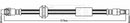 Borg & Beck Brake Hose  - BBH8654 fits MERCEDES R Class (W251) 06-14