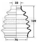 First Line Cv Joint Boot Kit Part No -FCB6091