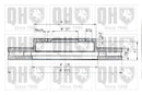 Quinton Hazell Brake Disc - BDC4422
