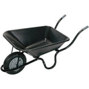 Heavy Duty Plastic Tray Wheelbarrow, 85L