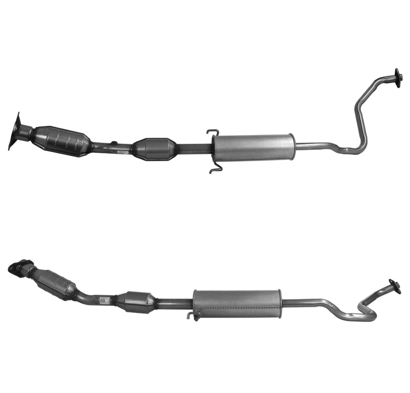 BM Cats Approved Petrol Catalytic Converter - BM91617H with Fitting Kit - FK91617 fits Toyota
