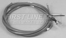 First Line Brake Cable- RH Rear - FKB2776 fits Peugeot 806 RHD (Drums) 95-00