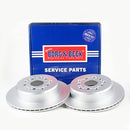 Borg & Beck Brake Disc Pair  - BBD4101 fits Lexus GS300, LS400 92-01