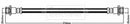 Borg & Beck Brake Hose  - BBH8384 fits GM Viva 01/15-