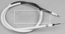 Borg & Beck Brake Cable- RH Rear - BKB2778 fits Trafic/Primastar/Vivaro 01-