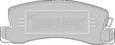 Borg & Beck Brake Pad Set - BBP1477 fits Toyota Celica 2/90-10/99