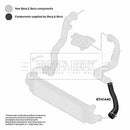 Borg & Beck Turbo Hose  - BTH1440 fits Ford Focus MKIII