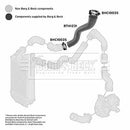 Borg & Beck Turbo Hose Part No -BTH1231