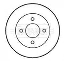 Borg & Beck Brake Disc Pair  - BBD4294 fits Nissan Micra 93-03