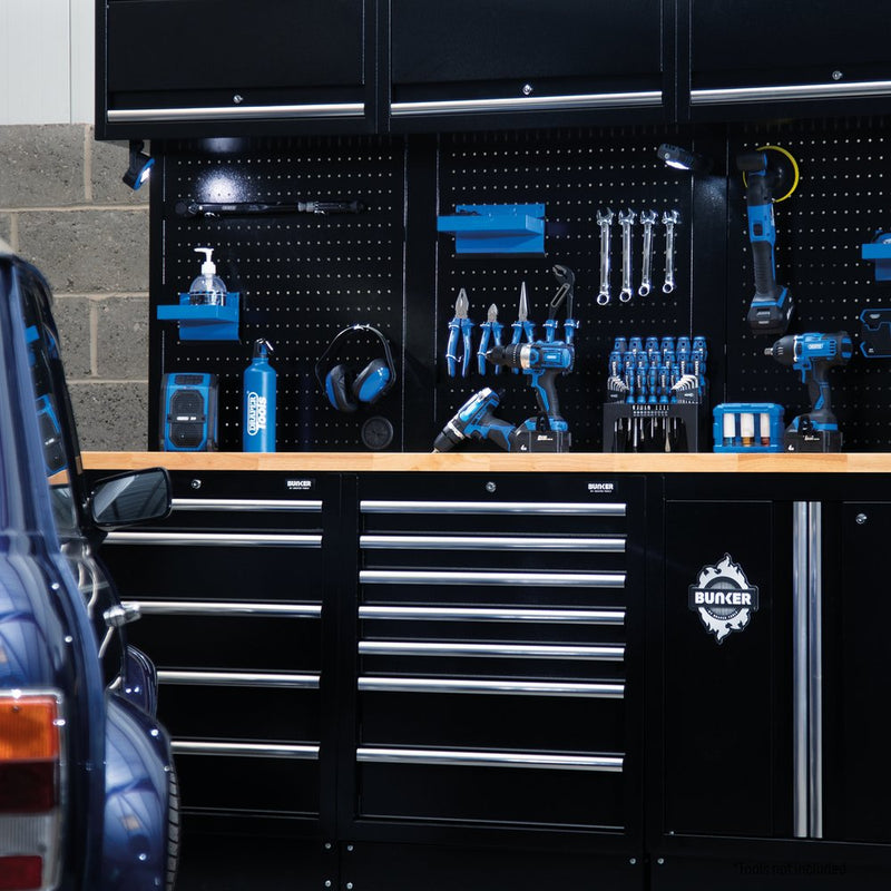 BUNKER Modular Hardwood Worktop, 1360mm