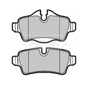 Borg & Beck Rear Brake Pad Set -BBP2025