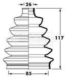 Borg & Beck Cv Joint Boot Kit Part No -BCB2399