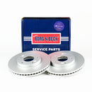 Borg & Beck Brake Disc Pair  - BBD4338 fits Hyundai Trajet 00-