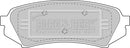 Borg & Beck Brake Pad Set -  BBP1685 fits Toyota Land Cruiser 1997-