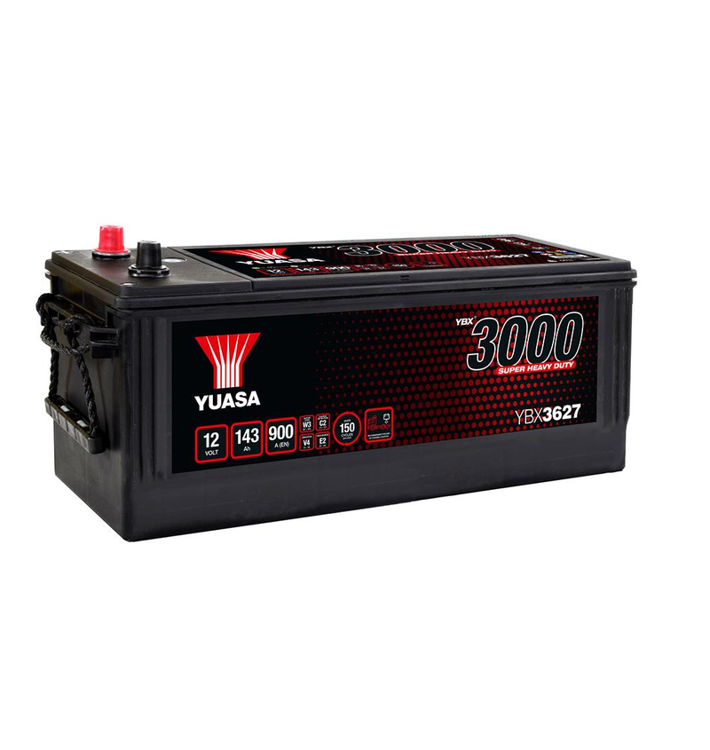 Yuasa YBX3630 Super Heavy Duty Battery - 630